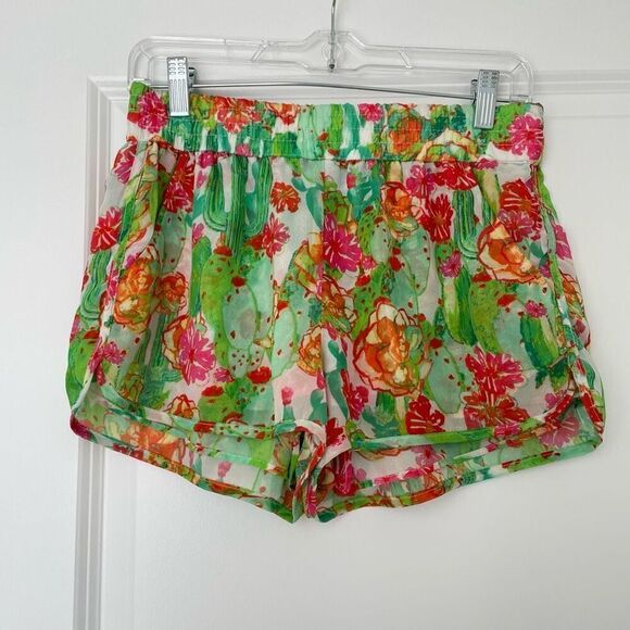 Show me your Mumu Floral Summer Shorts Size Small - Picture 1 of 3